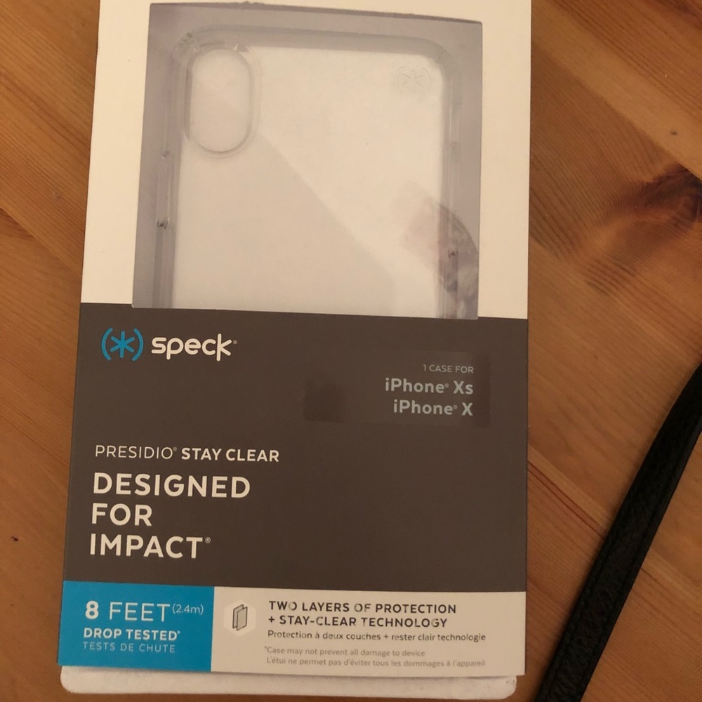 iPhone Xs & X Speck Clear Case